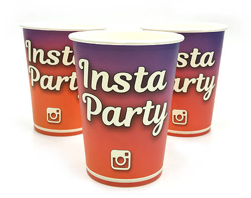 

Набор стаканчиков "Insta Party" Инста Пати 10 штук