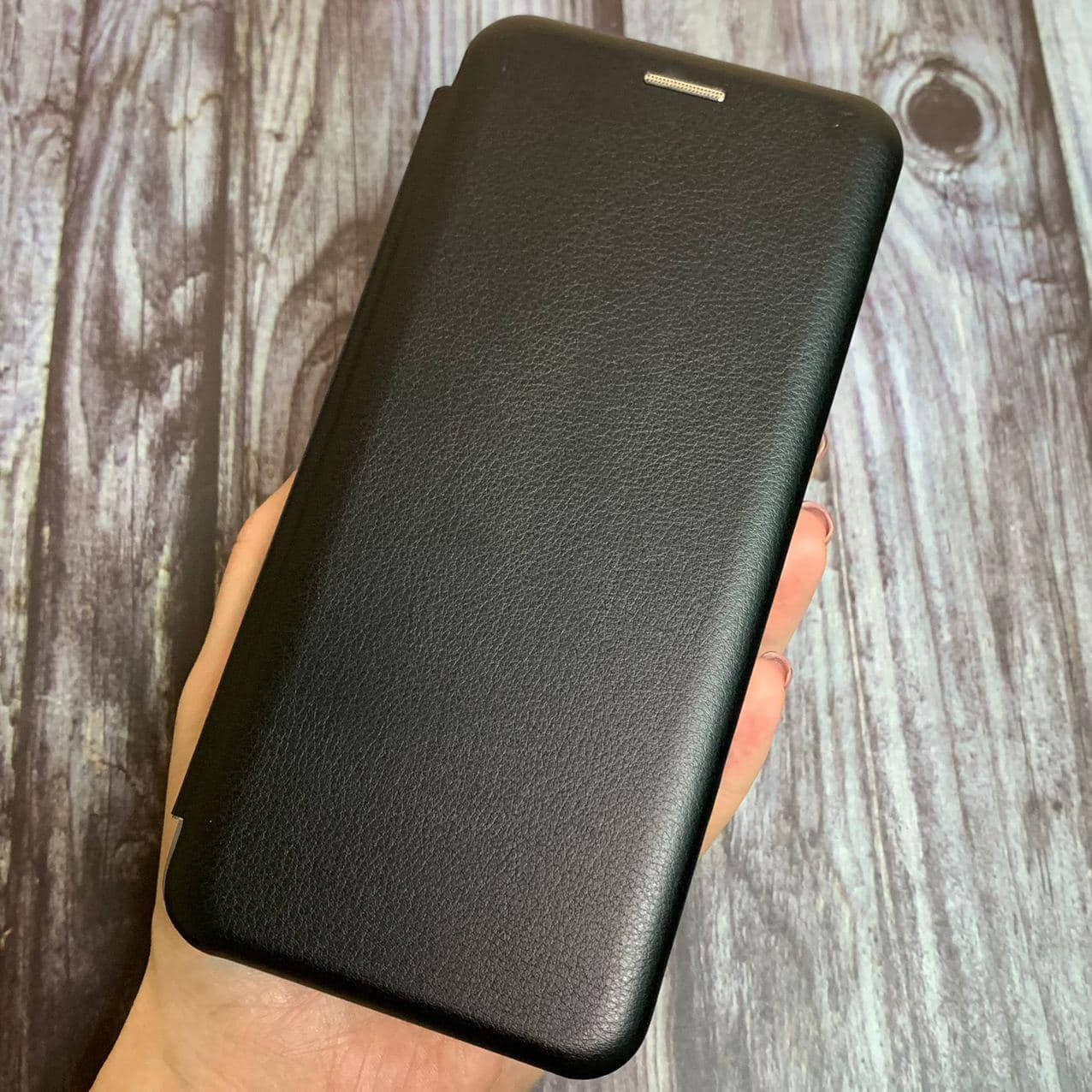 

Чехол книга для Samsung M31s с эко кожи с подставкой магнитом книжка на телефон самсунг м31с черная STN, Черный