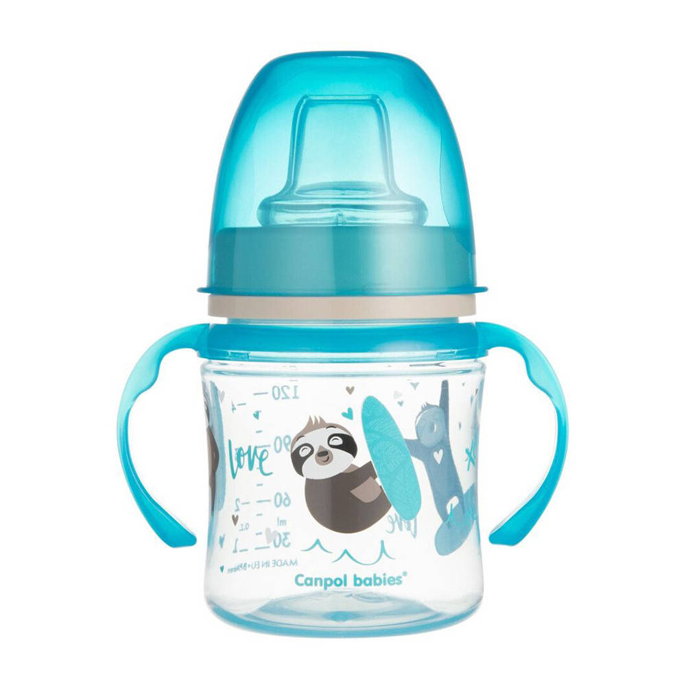 

Поильник тренировочный синий Canpol Babies EasyStart 120 мл (5901691813359)