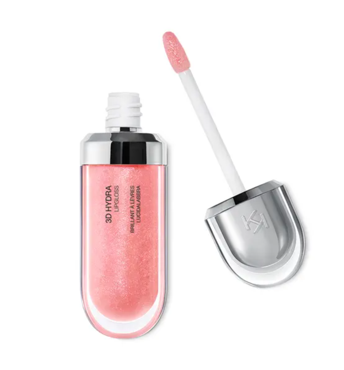 

Блеск для губ 3d Hydra Lipgloss Kiko Milano 04 Перламутрово-персиковый розовый