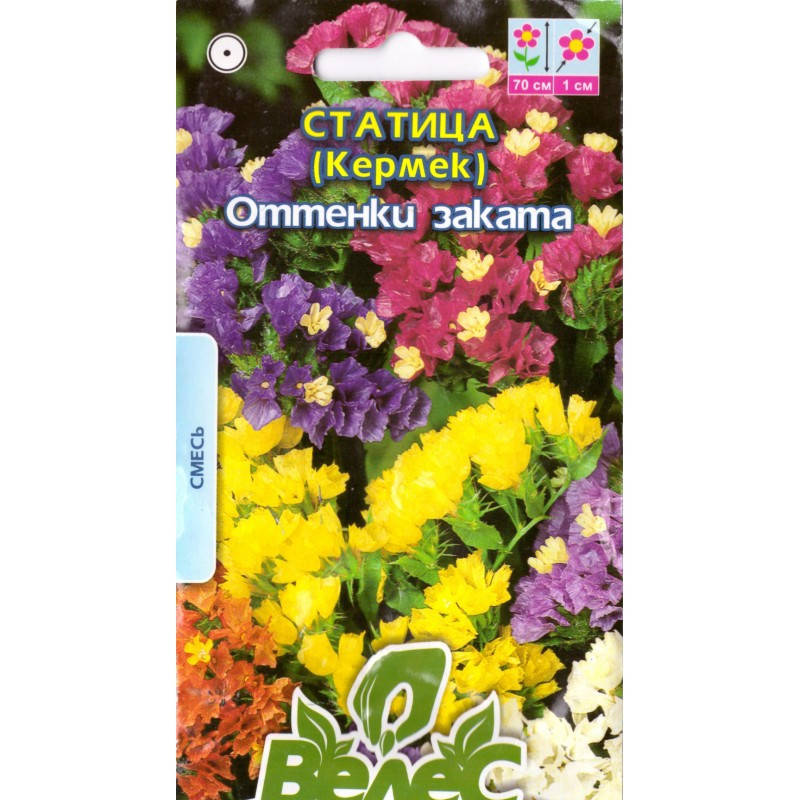 

Семена статицы (Кермек) Оттенки заката 0,2г ТМ ВЕЛЕС
