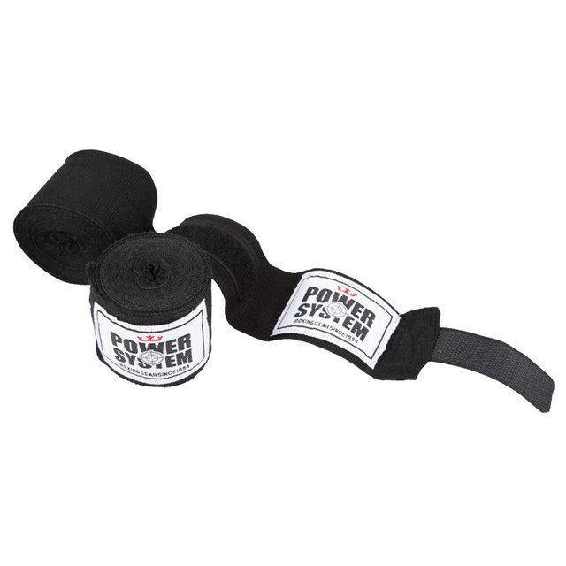 

Бинты для бокса Power System Boxing Wraps PS-3404 Черный