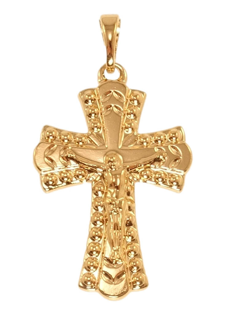 

Кулон Xuping Позолота 18K "Декоративный Крест с Распятием"