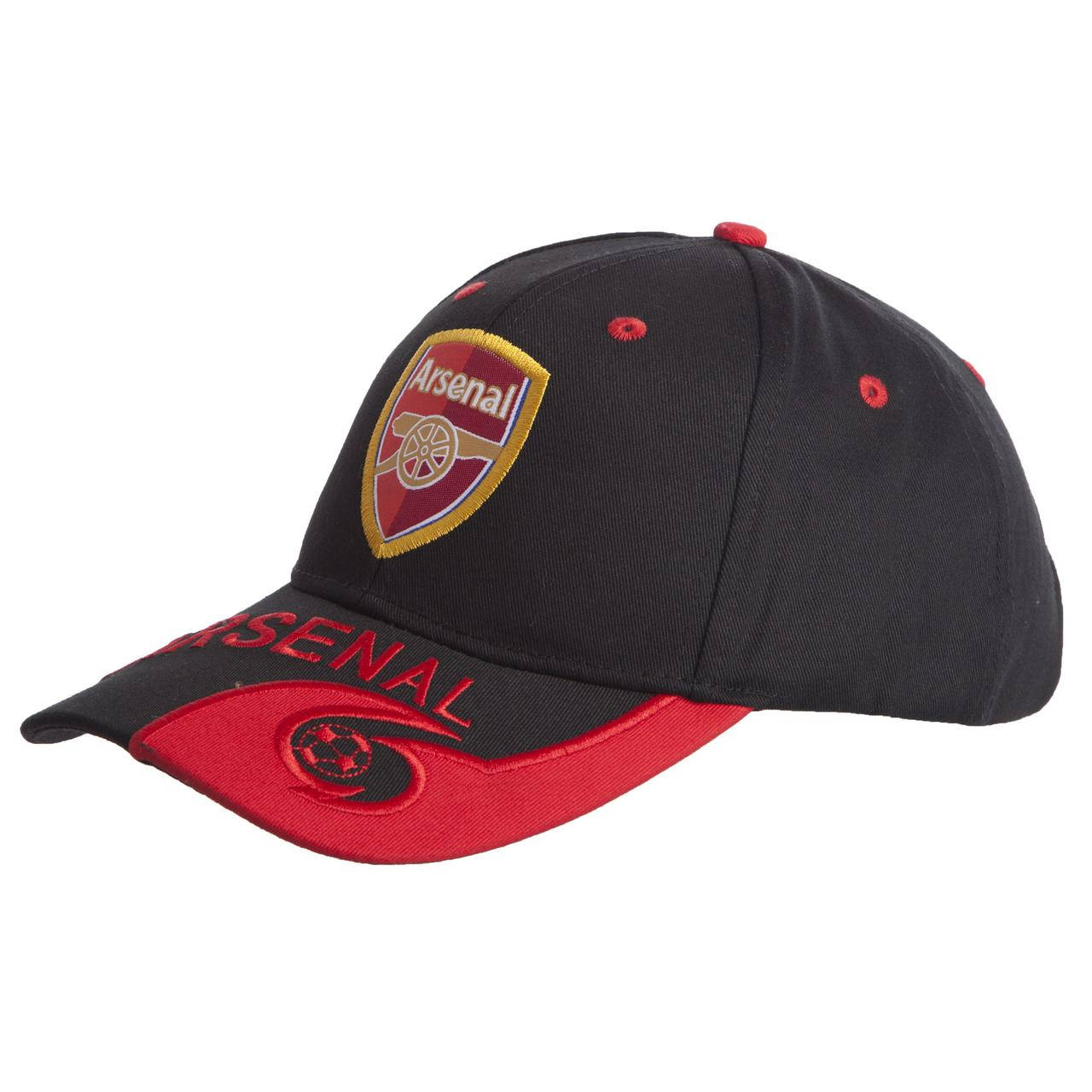 

Кепка бейсболка Profi Sport ARSENAL Арсенал 0795  черный-красный