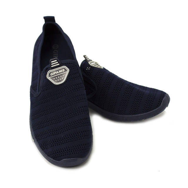 

Мокасины мужские легкие сетка полоска (41,,43,44) М2604-201 Синий