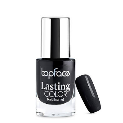 

TopFace Лак для нігтів Lasting Color PT104 №063 (Емалевий) чорний, Черный