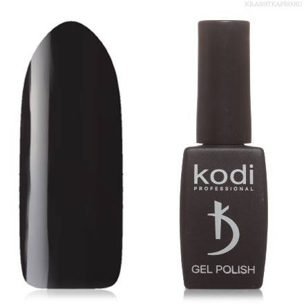 

Гель лак Kodi №100BW,черный