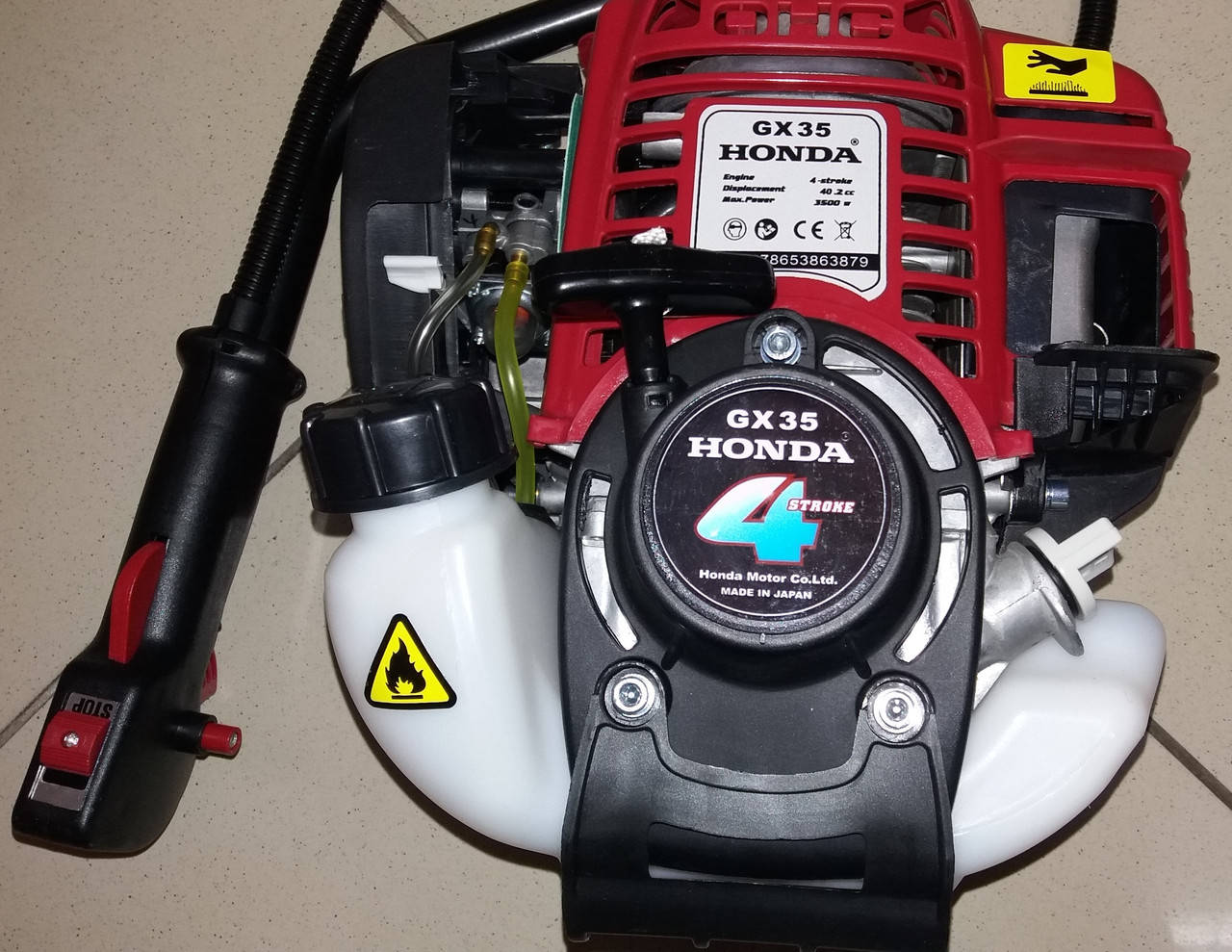 

Мотокоса Honda GX 35 (3,5 кВт, 4-х тактный двигатель) Бензокоса,триммер