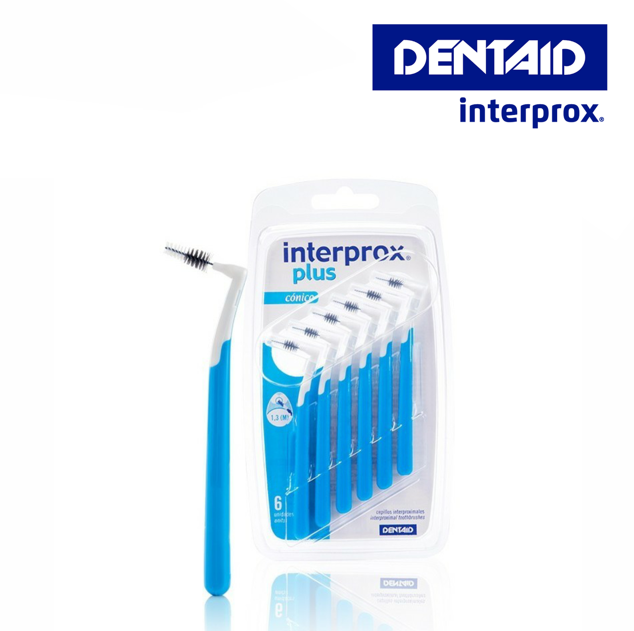 

Щетка межзубная INTERPROX PLUS 2G CONICAL, 1.3 мм, 6, Черный