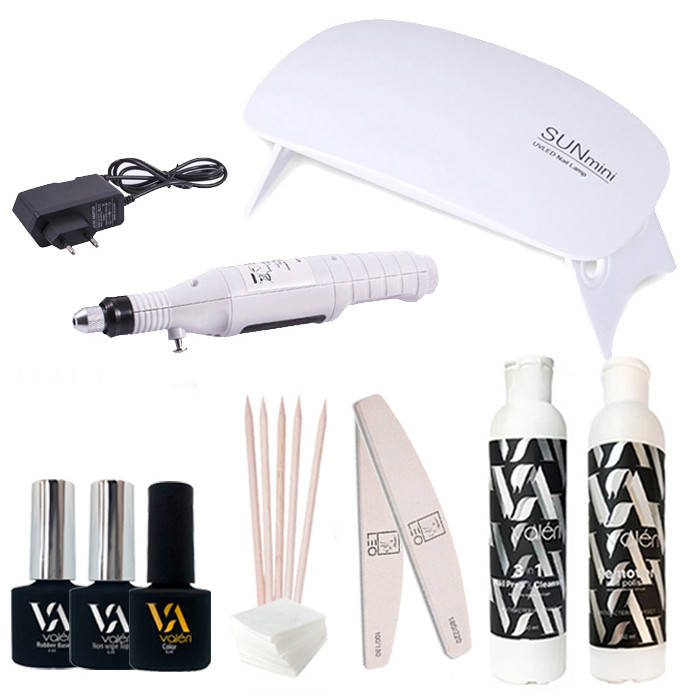 

Стартовый набор Valeri "Standart Sun Mini" + портативная фрезер-ручка White