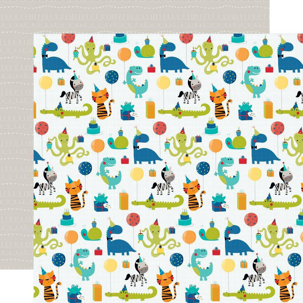 

Папір двосторонній - Dinotastic - Wish Big Boy - Bella BLVD - 30x30