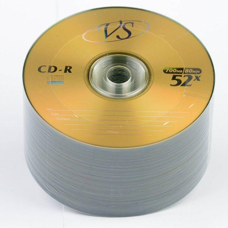

Диски СД-Р VS 700 MB 52 X TAIWAN