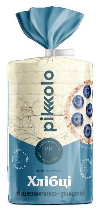 

Хлебцы хрустящие пшенично-рисовые Пиколо, 100 г