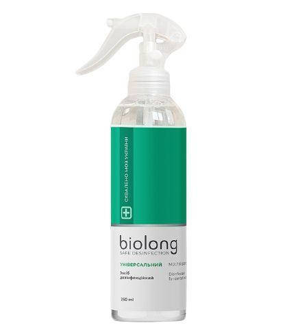 

Средство дезинфицирующее Biolong Универсальное 250 мл (1608Gu)