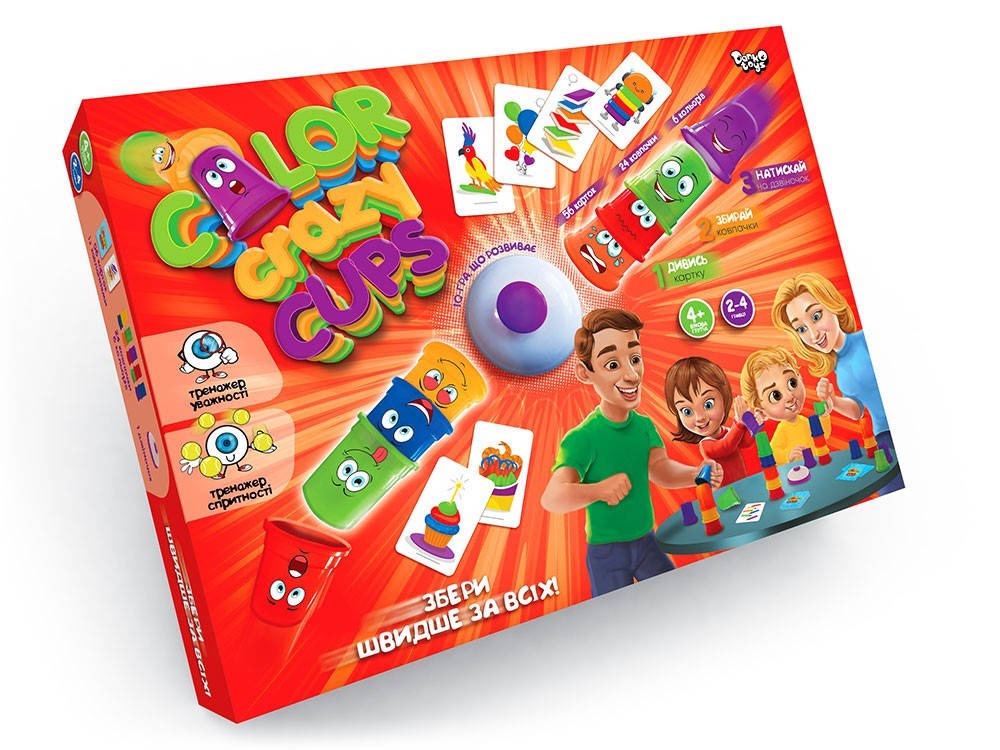 

Развлекательная игра "Color Crazy Cups"