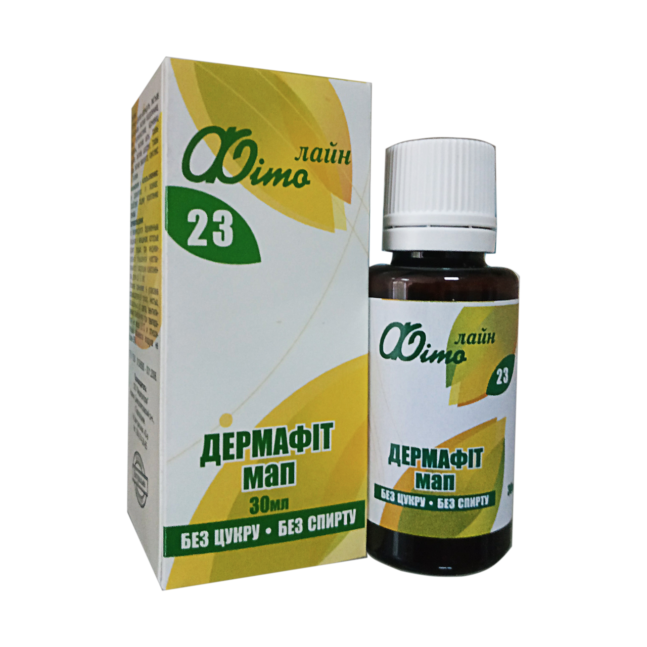 

ФИТОЛАЙН № 23, Дермафит мап, 30 мл ( при кожных высыпаниях)