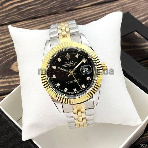 

Rolex Date Just 068 Silver-Gold-Black