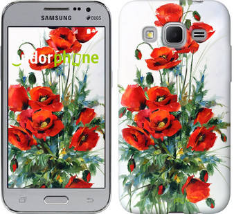 

Чехол на Samsung Galaxy Core Prime G360H Маки "523c-76", Белый