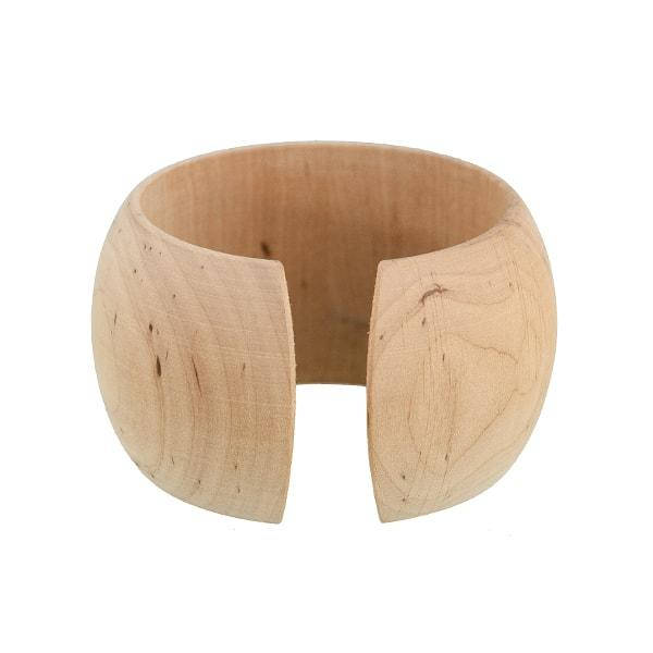 

Деревянный браслет на руку | заготовка для декора | под покраску | для декупажа 4.8 см