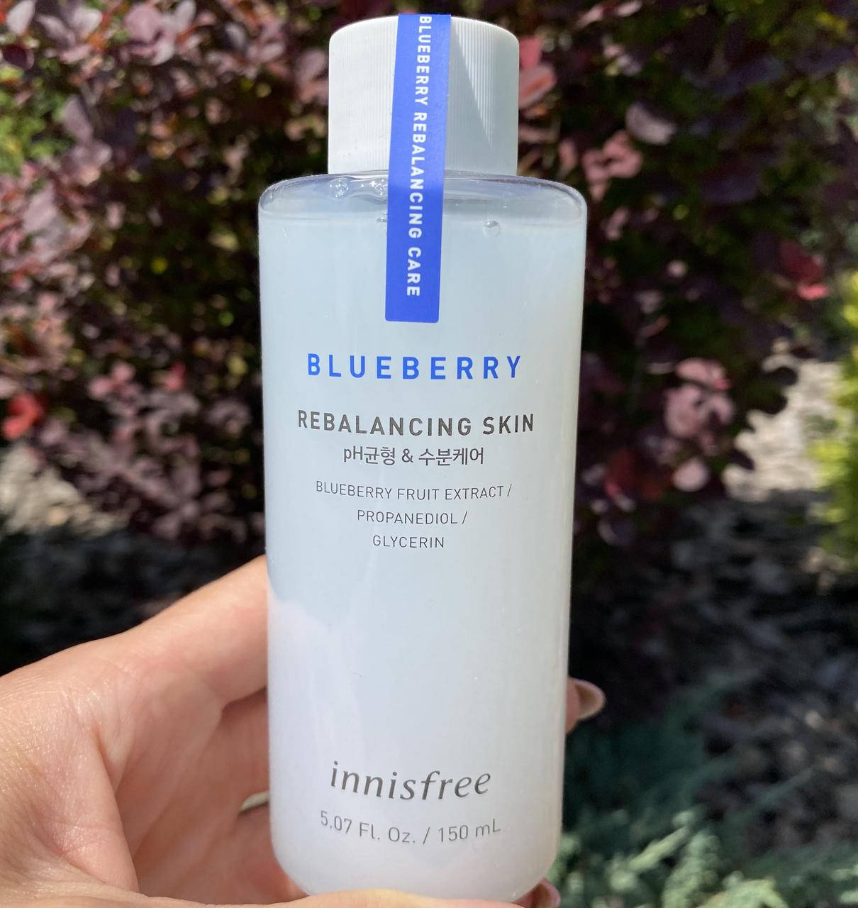 

БАЛАНСИРУЮЩИЙ ТОНЕР С ЭКСТРАКТОМ ЧЕРНИКИ INNISFREE BLUEBERRY REBALANCING SKIN