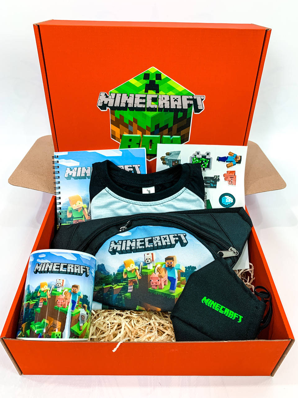 

Тематический набор Minecraft / Подарочный Бокс Майнкрафт / Подарок для ребенка