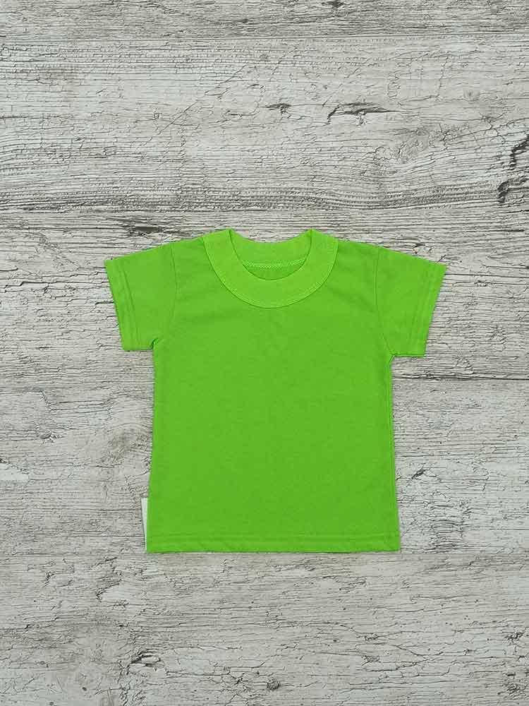 

Детская салатовая футболка 00663, Салатовый