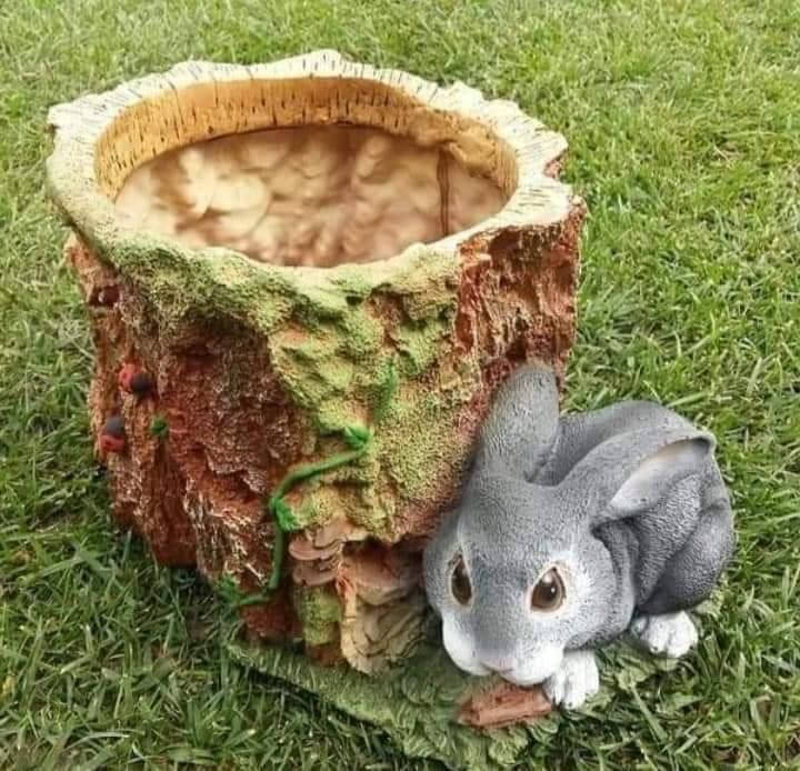 

Садовая Фигурка "Кашпо С Зайцем" 35см Качество!!!