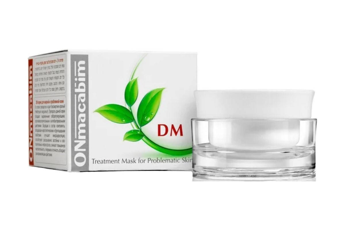 

Себорегулююча маска для лікування акне DM Acne Treatment Mask ONmacabim, 50 мл