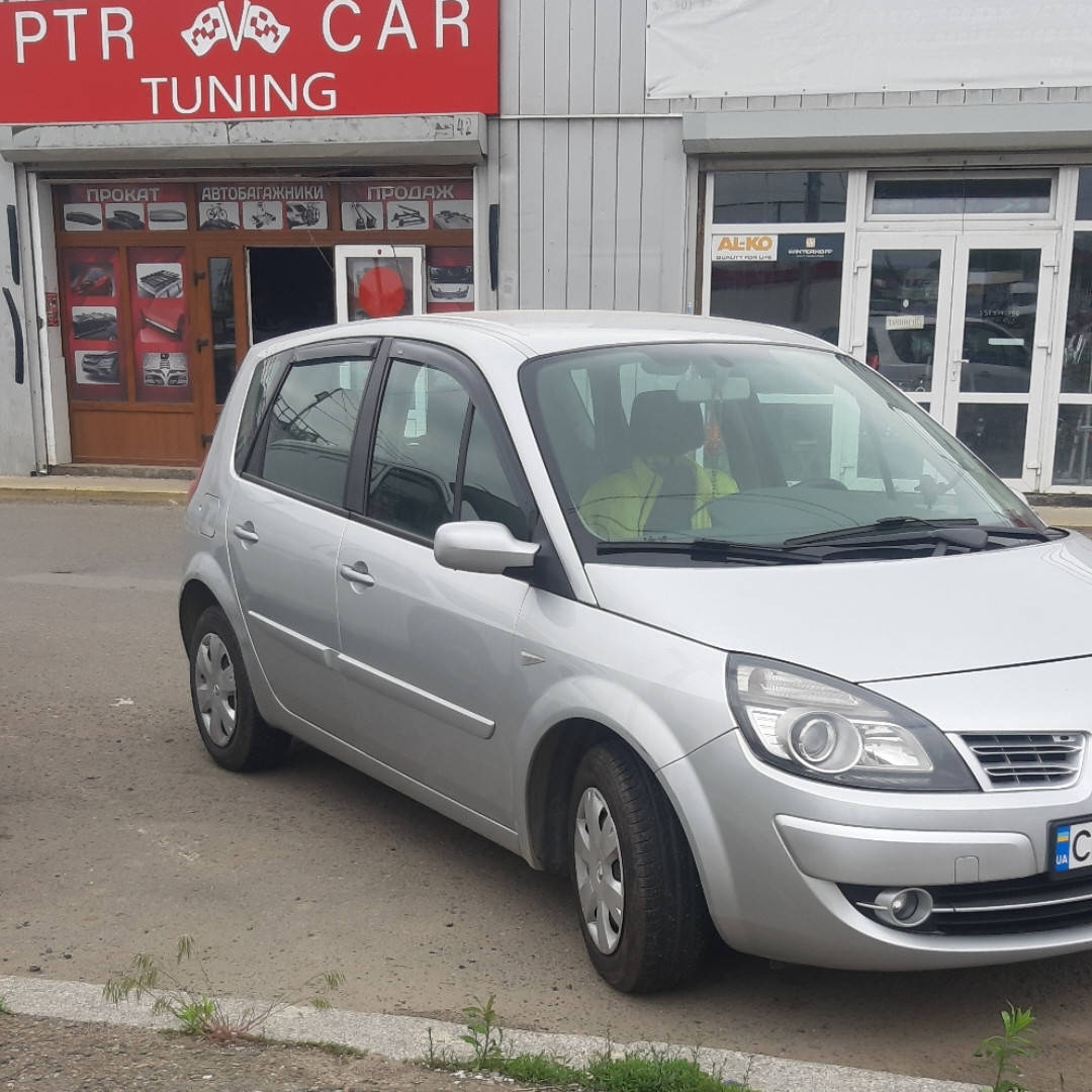 

Дефлекторы окон (ветровики) Renault Scenic 2003-> 5D 4шт (HIC)