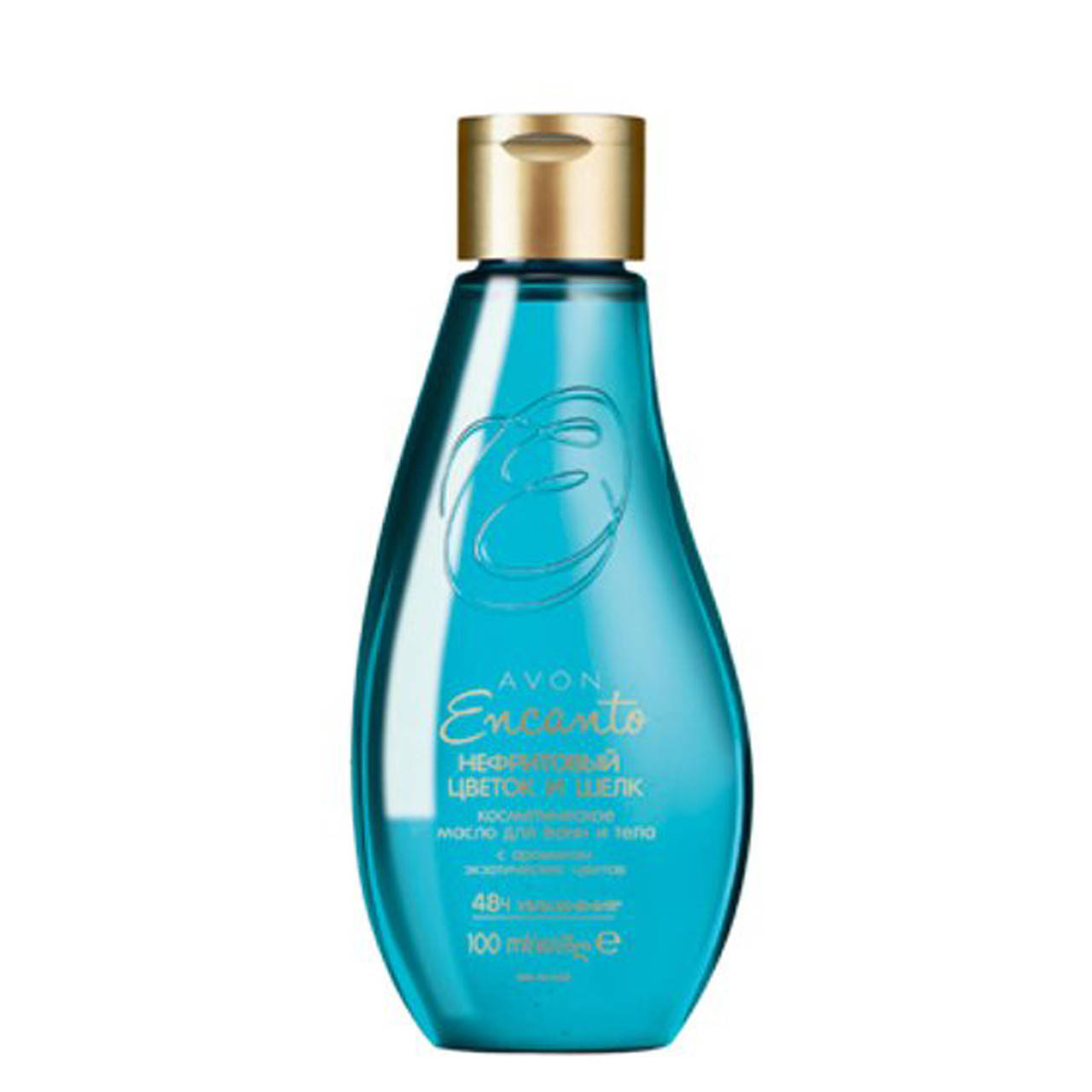 

КОСМЕТИЧЕСКОЕ МАСЛО ДЛЯ ВАННЫ И ТЕЛА «НЕФРИТОВЫЙ ЦВЕТОК И ШЕЛК» 100 МЛ, ENCANTO Fascinating AVON