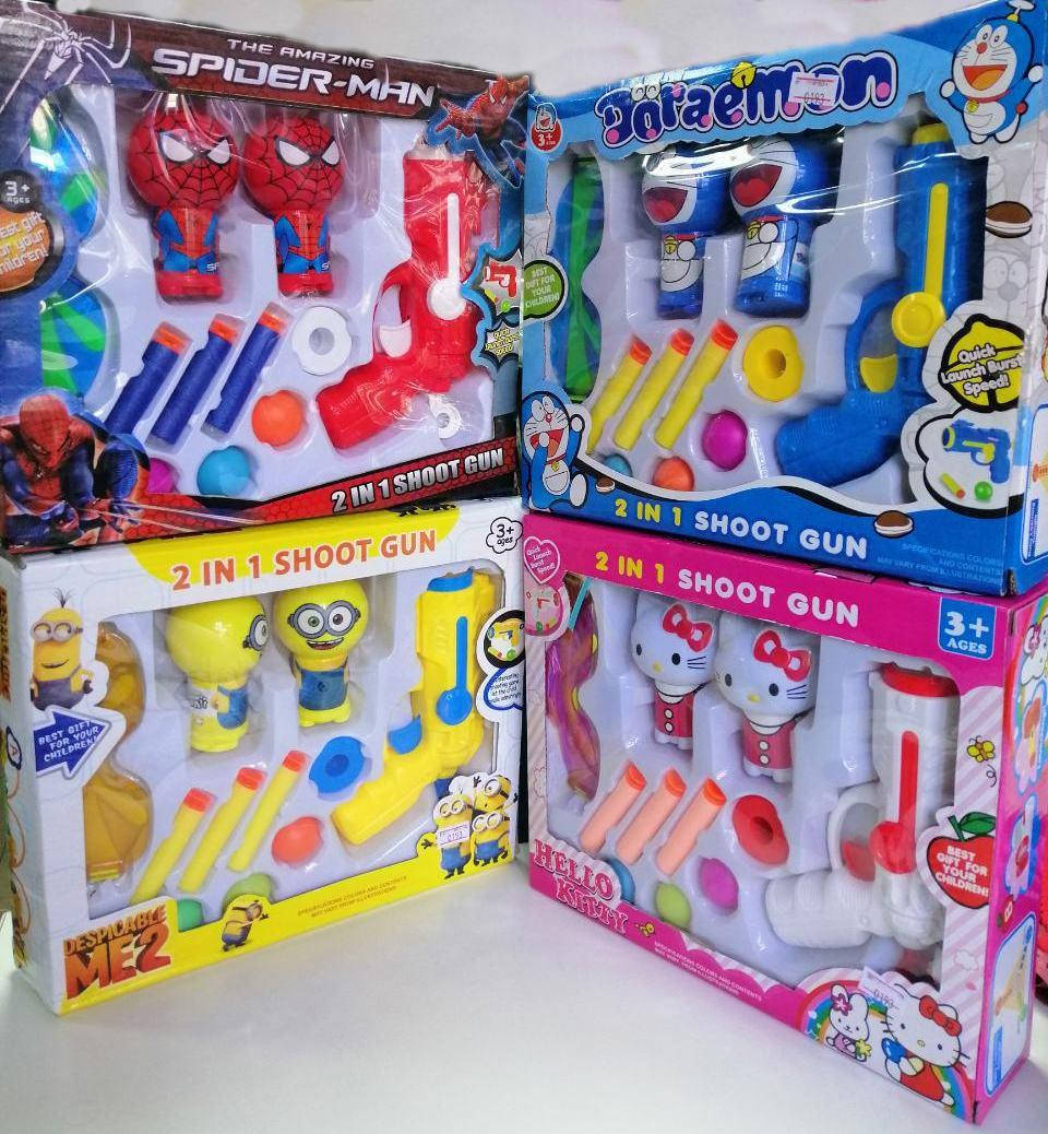 

Пистолет детский на присосках