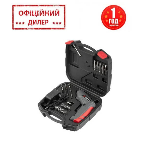 

Отвертка аккумуляторная 3.6В В в кейсе INTERTOOL DT-0302