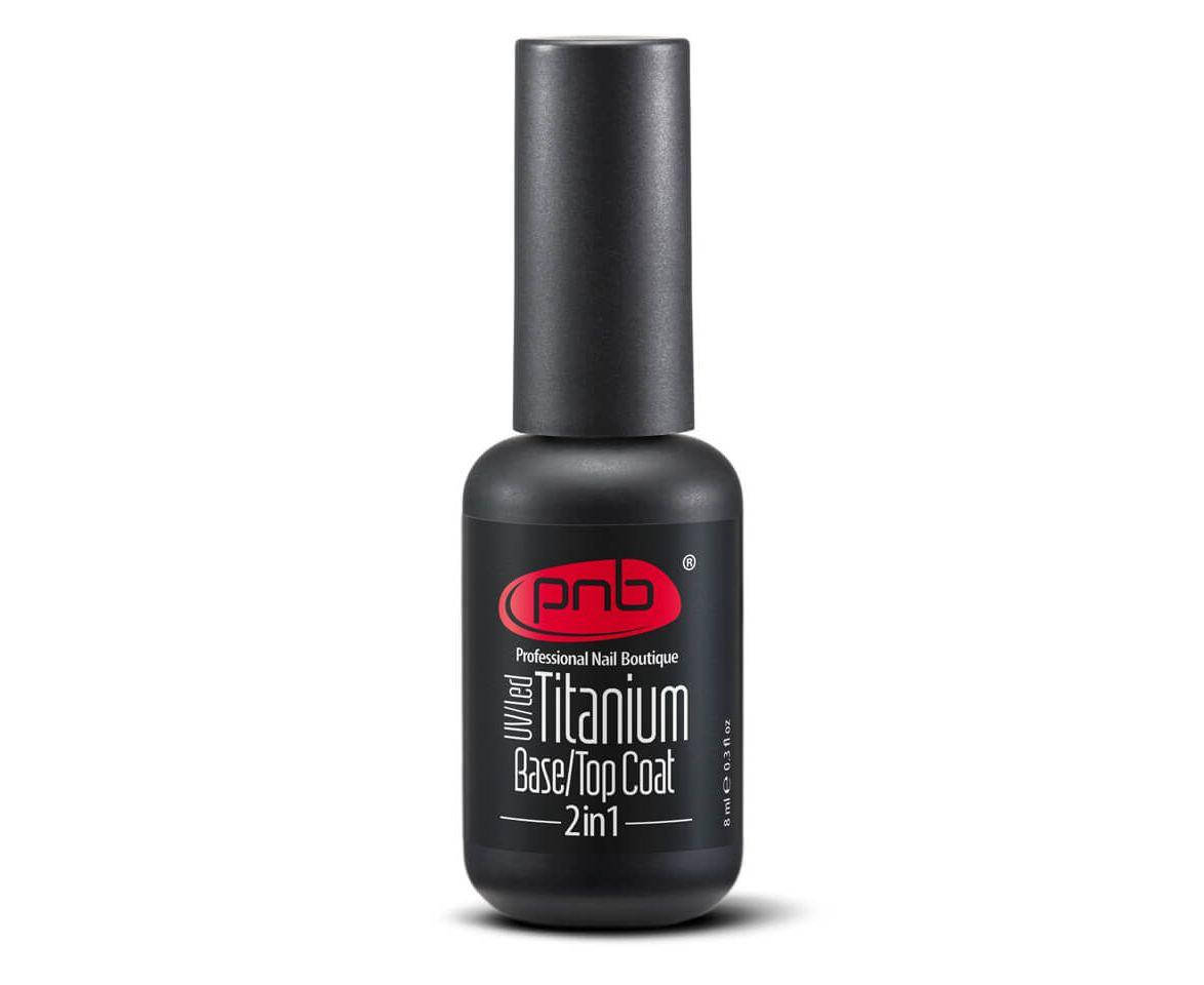 

Основа-закрепитель PNB Titanium Base / Top Coat 2 in 1 8 мл (15132Gu)