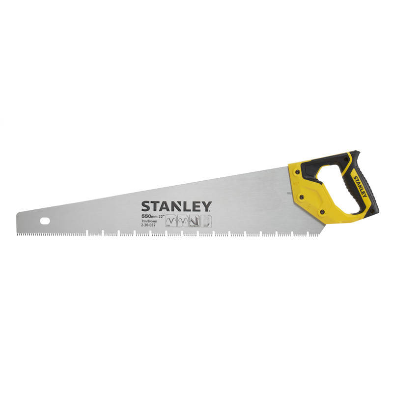 

Ножовка по дереву 550 мм 7TPI Jet-Cut (гипсокартон) Stanley 2-20-037