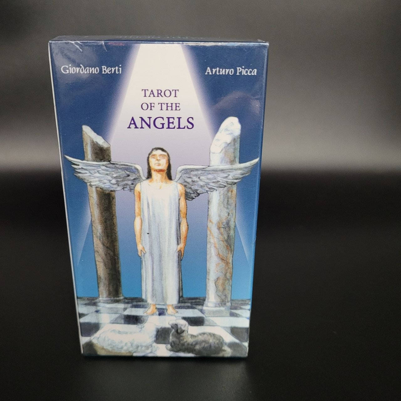 

Таро ангелов-хранителей голубое карты.Tarot of the angels