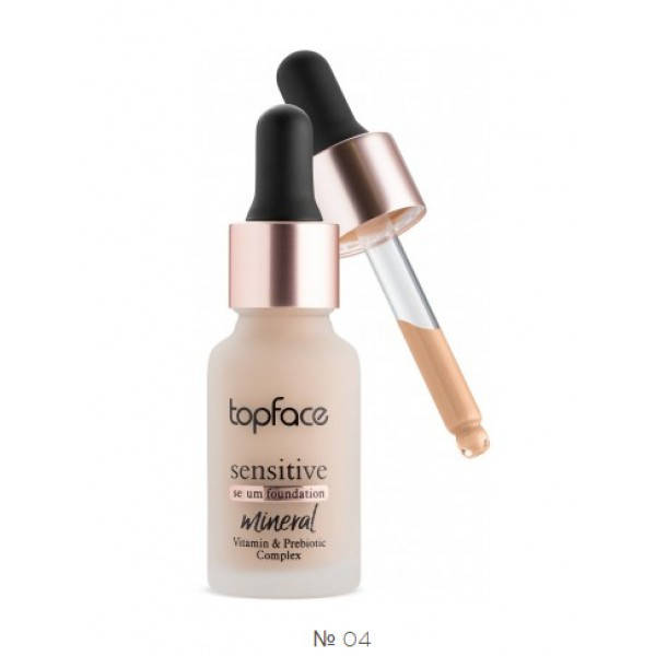 

Тональная основа Topface Sensitive Mineral Serum Foundation PT565 - №4
