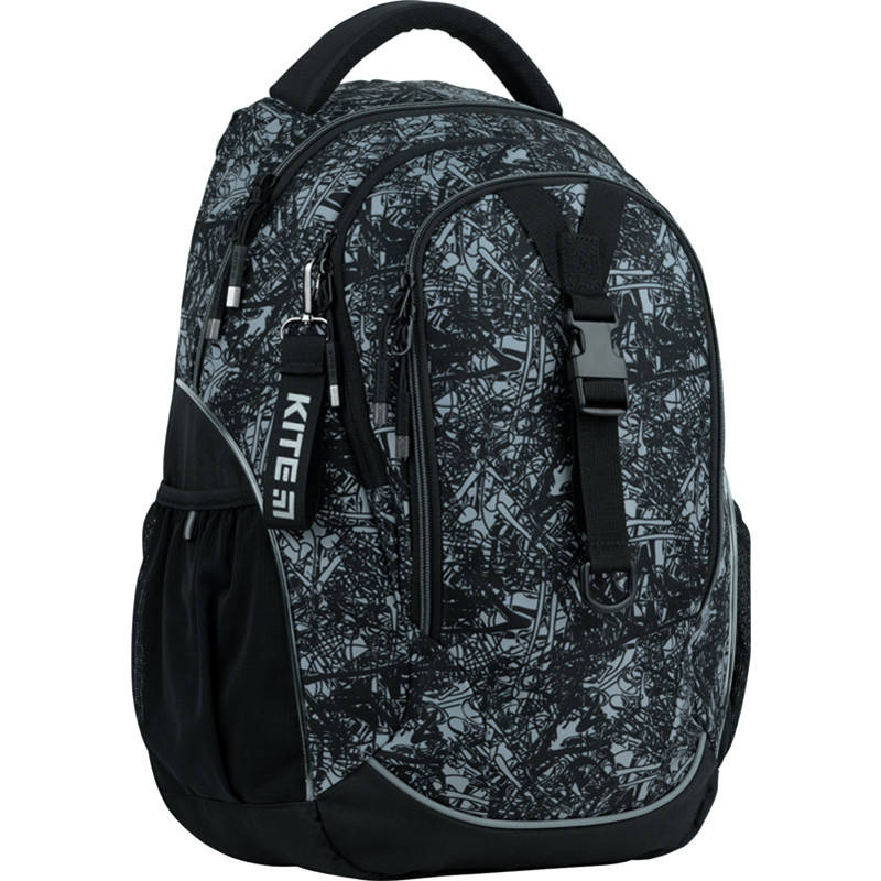 

Рюкзак Kite Education teens K22-816L-4 (LED) + бафф, Черный