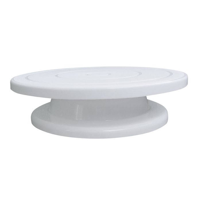

Подставка пластиковая крутящаяся для работы с тортом Empire 27.5 см 8927