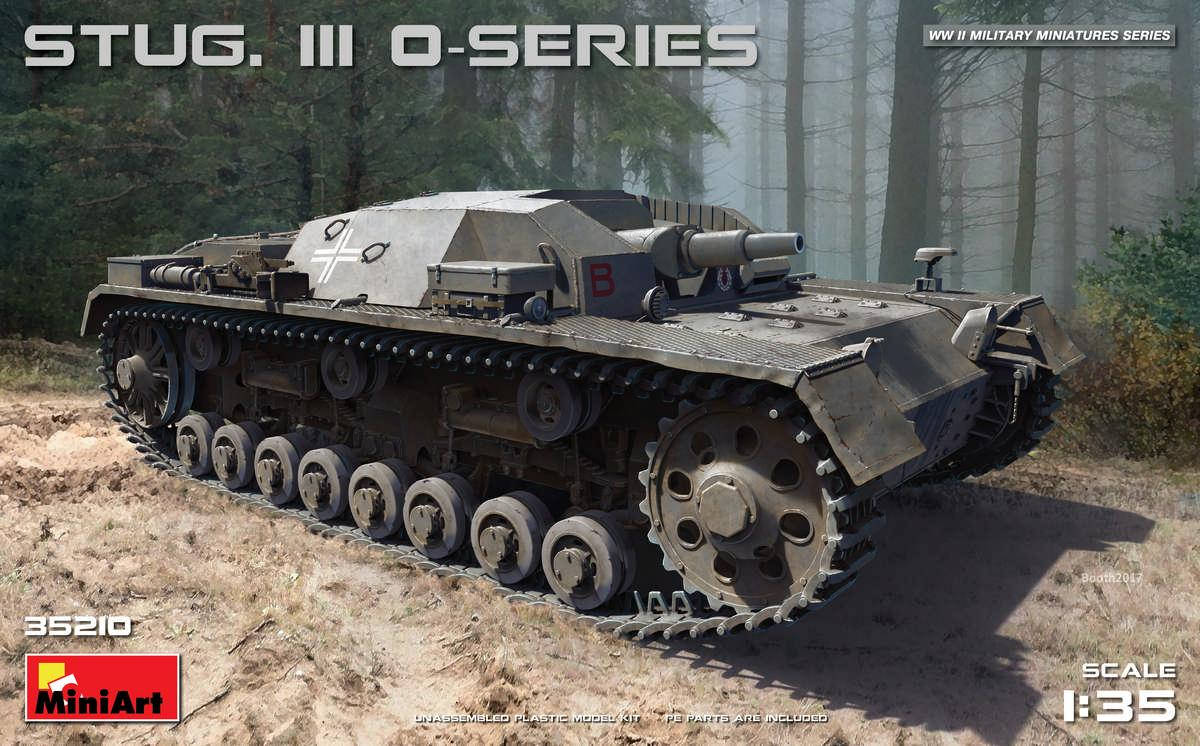 

Sturmgeschutz III 0-Series германская САУ. 1/35 MINIART 35210