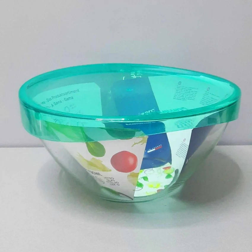 

Салатник 2.6 л Luminarc Keep'n Box 23 см, с бирюзовой крышкой (P3671), Бирюзовый