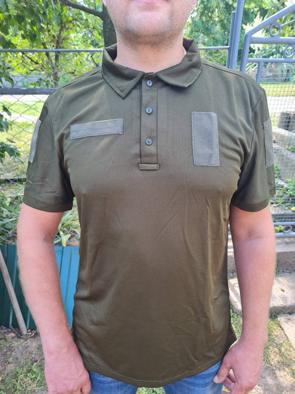 

Футболка поло elite tactical coolmax olive, Оливковый