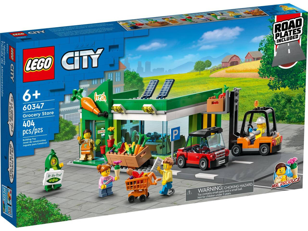 

LEGO® 60347 Город - Продуктовый магазин, Синий