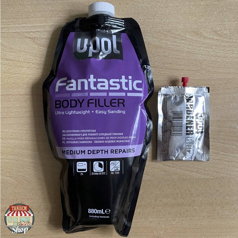 

Шпатлевка универсальная облегченная U-POL Fantastic, 880 мл