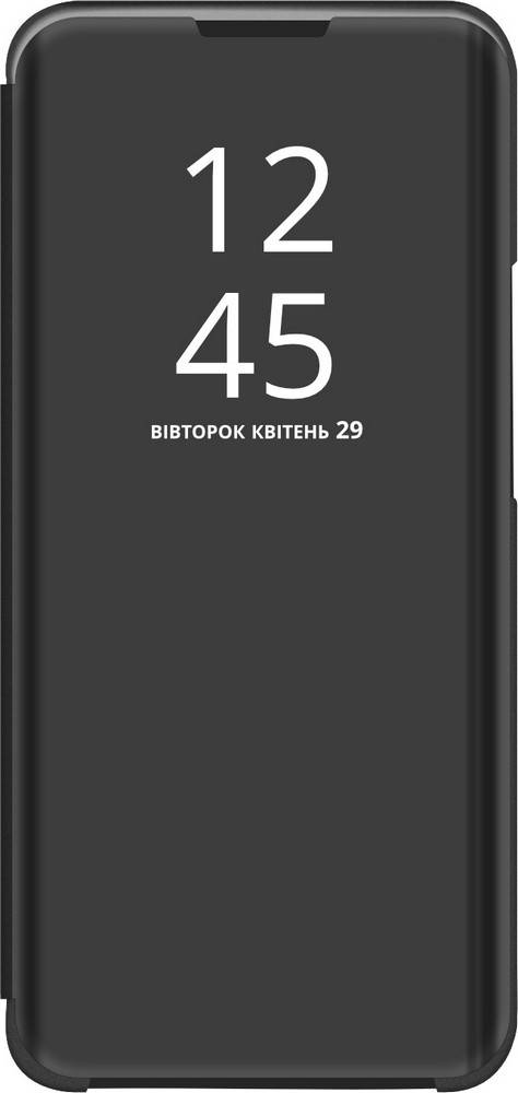 

Зеркальный Чехол Motorola E7 Plus Mirror View (Моторола Е7 Плюс), Черный