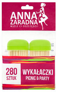 

Зубочистки Anna Zaradna в бочке 240 шт