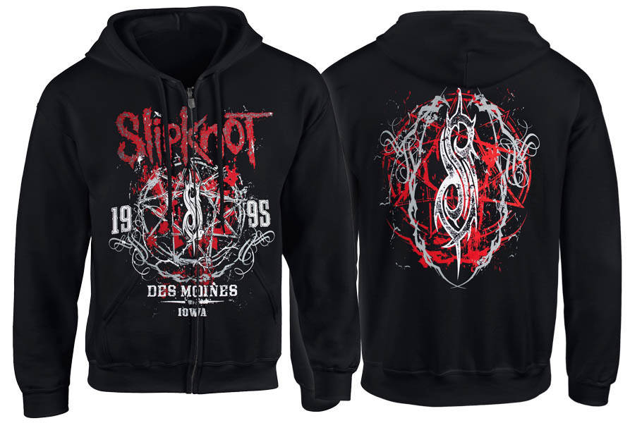 

Толстовка на змейке SLIPKNOT Iowa Star XL, Черный