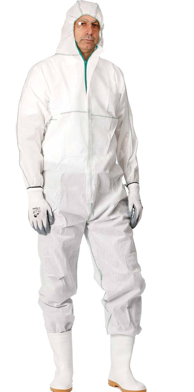 

Защитный комбинезон химический с капюшоном CHEMSAFE Польша XL, и 2Х