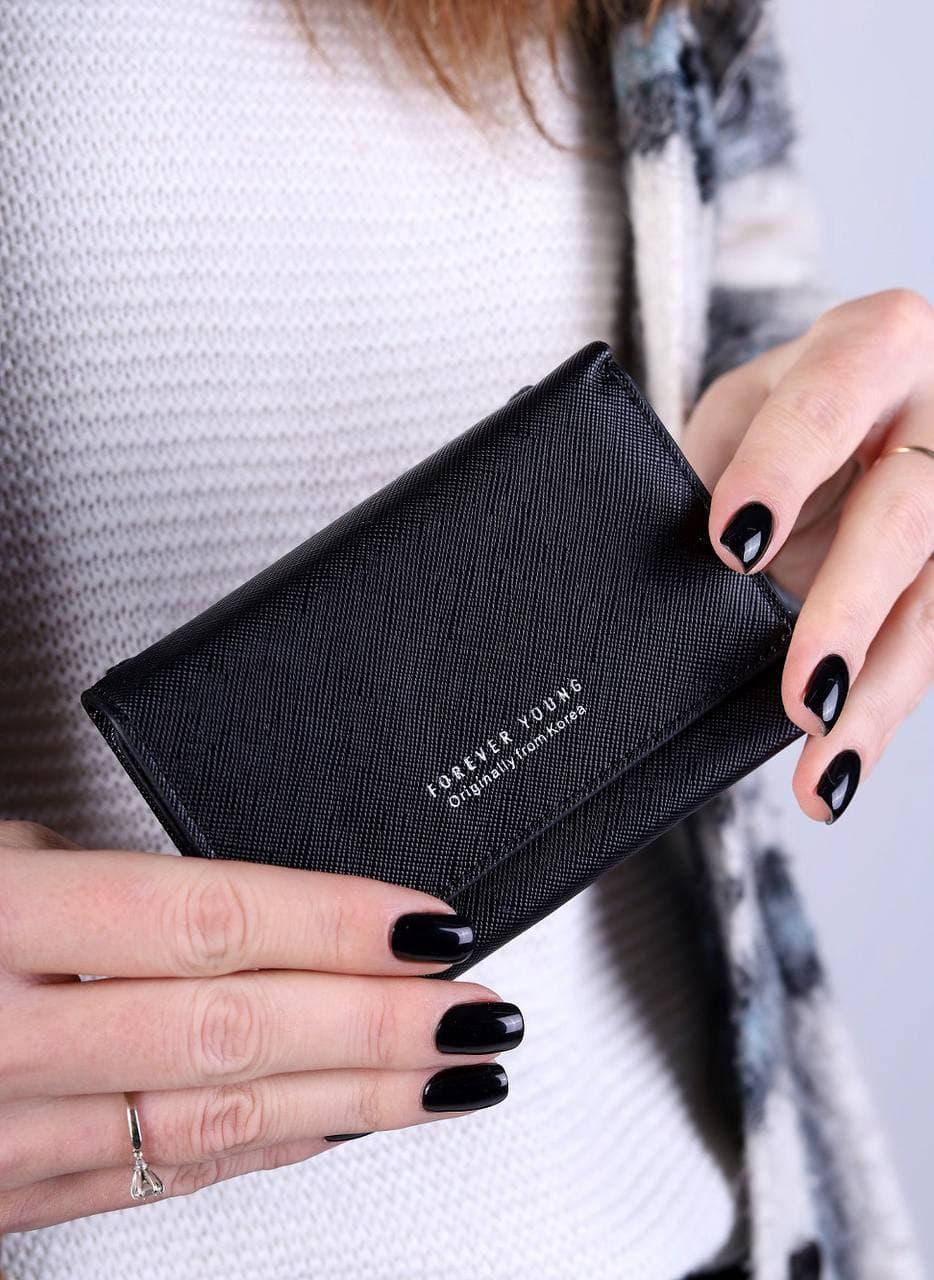 

Кошелек женский черный код 434