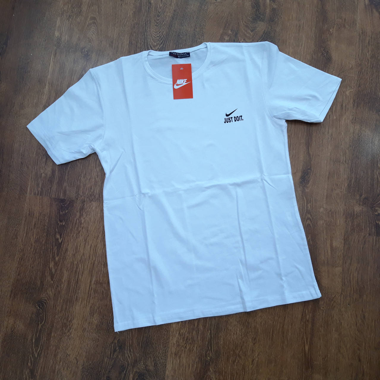 

Мужские футболки,хлопок "FASHION" Турция Найки 2XL/52 Белые
