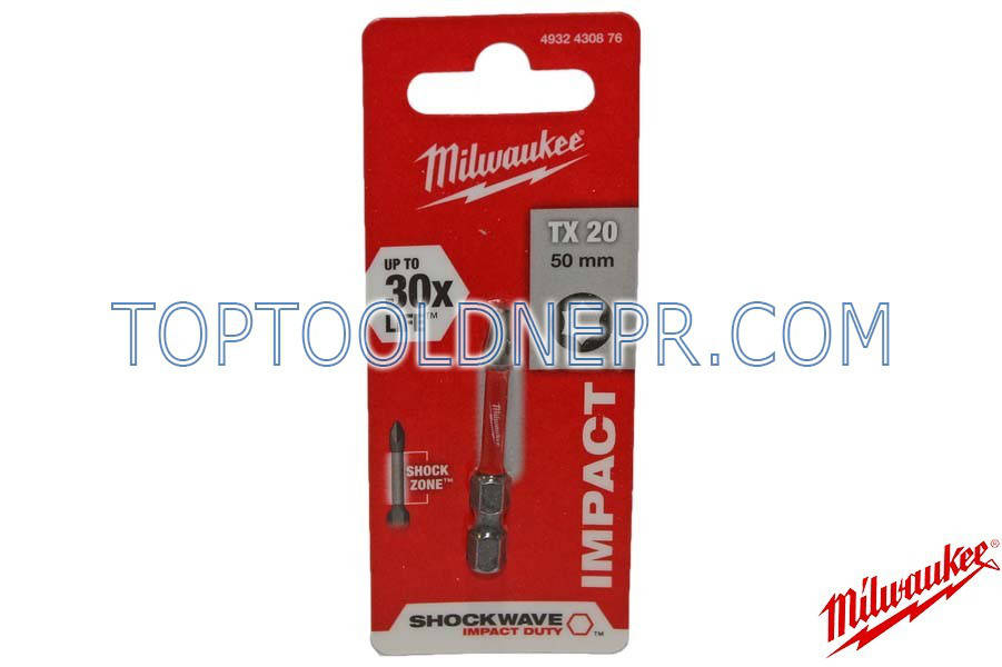 

Бита Milwaukee TX20 50мм 4932430876